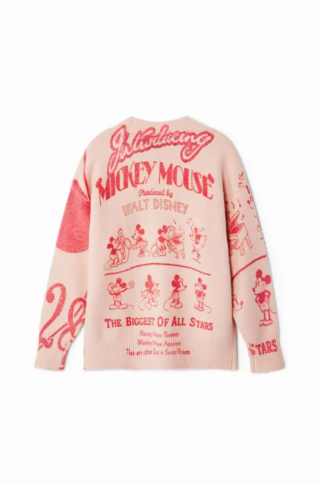 Kids Jumpers And Sweatshirts Desigual Mickey Mouse Cardigan