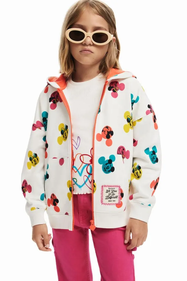 Kids Jumpers And Sweatshirts Desigual Mickey Mouse Hoodie
