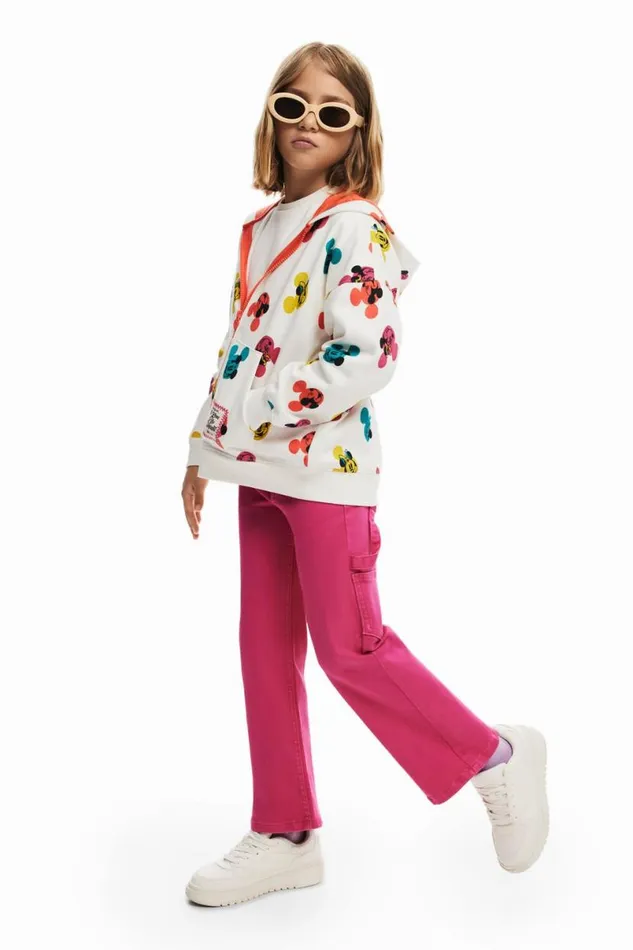 Kids Jumpers And Sweatshirts Desigual Mickey Mouse Hoodie