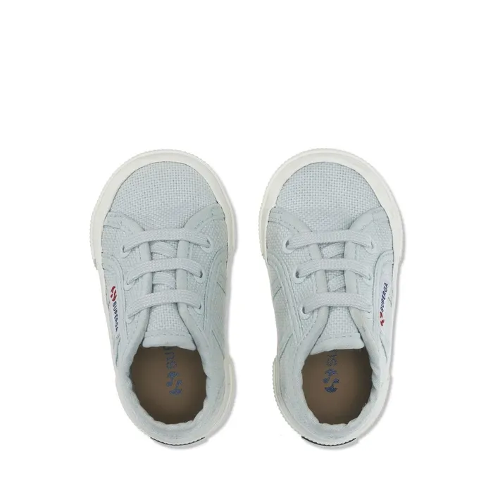 Kids Kid Unisex 2750 BABY CLASSIC Sneaker AZURE LTF AVORIO Superga Low Cut