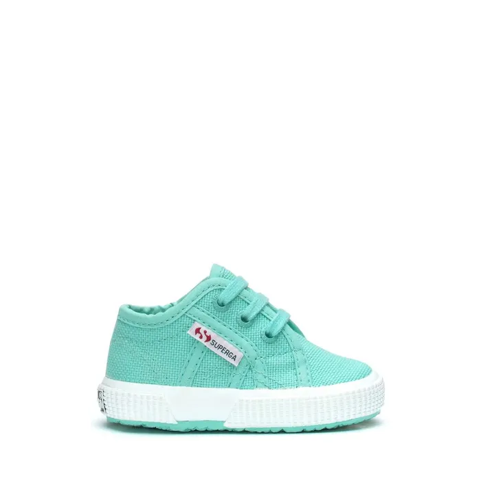 Kids Kid Unisex 2750 BABY CLASSIC Sneaker AZURE TURQUOISE Superga Low Cut