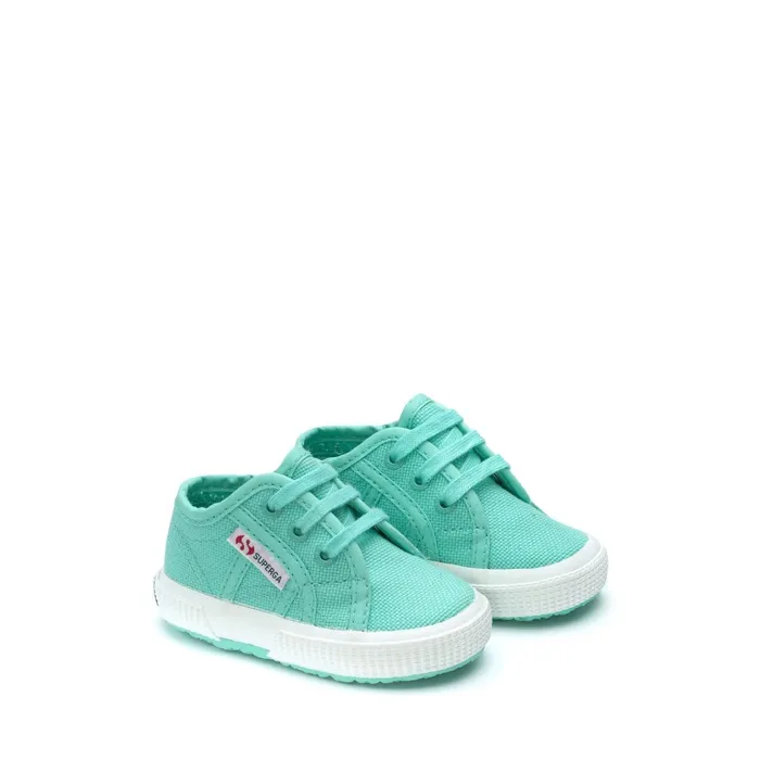 Kids Kid Unisex 2750 BABY CLASSIC Sneaker AZURE TURQUOISE Superga Low Cut