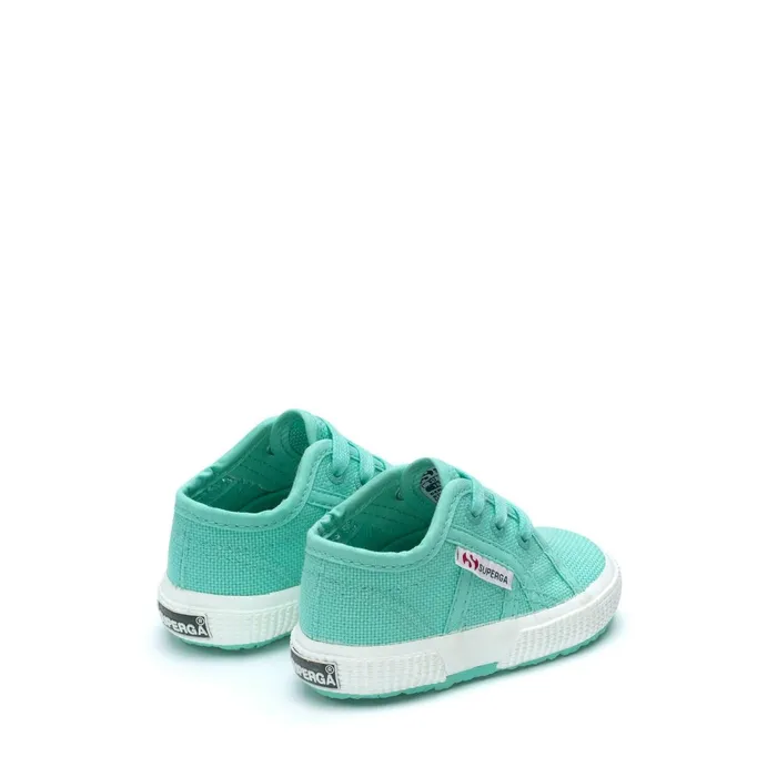 Kids Kid Unisex 2750 BABY CLASSIC Sneaker AZURE TURQUOISE Superga Low Cut