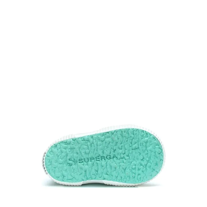 Kids Kid Unisex 2750 BABY CLASSIC Sneaker AZURE TURQUOISE Superga Low Cut