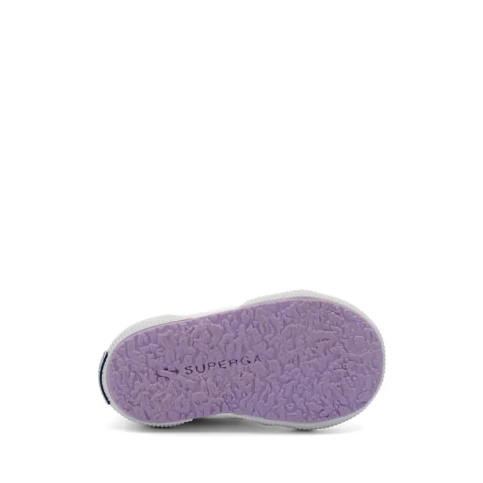 Kids Kid Unisex 2750 BABY CLASSIC Sneaker VIOLET LILLAF AVORIO Superga Low Cut