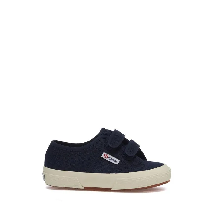 Kids Kid Unisex 2750COTJSTRAP CLASSIC Sneaker BLUE NAVY Superga Low Cut