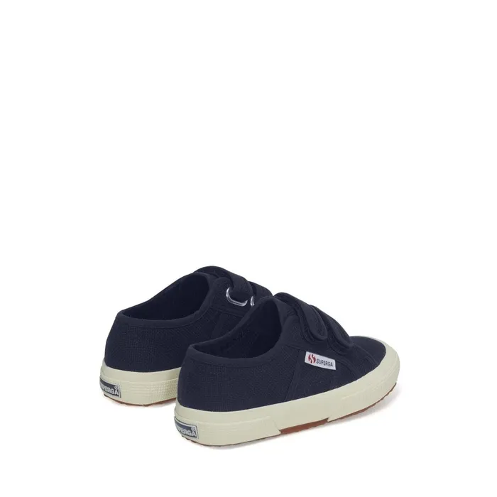 Kids Kid Unisex 2750COTJSTRAP CLASSIC Sneaker BLUE NAVY Superga Low Cut