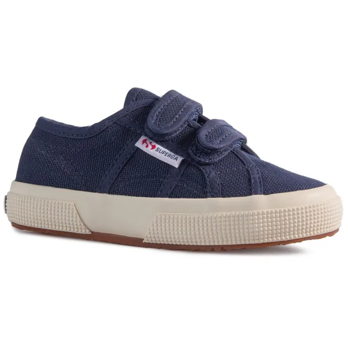 Kids Kid Unisex 2750COTJSTRAP CLASSIC Sneaker BLUE NAVY Superga Low Cut