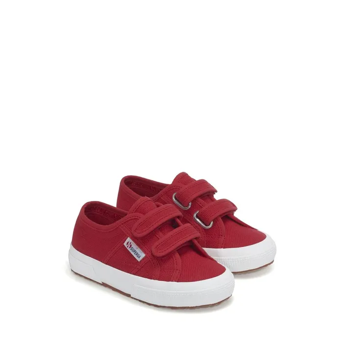 Kids Kid Unisex 2750COTJSTRAP CLASSIC Sneaker REDWHITE Superga Low Cut