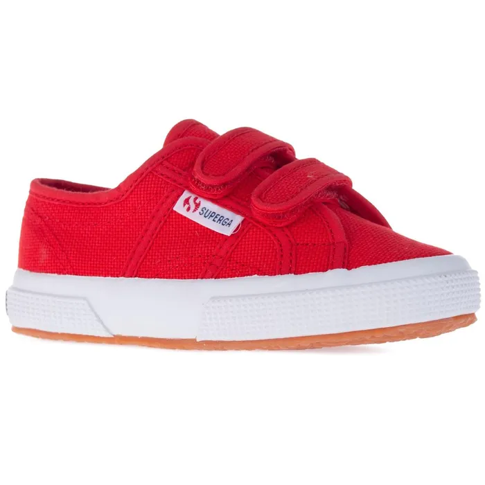 Kids Kid Unisex 2750COTJSTRAP CLASSIC Sneaker REDWHITE Superga Low Cut