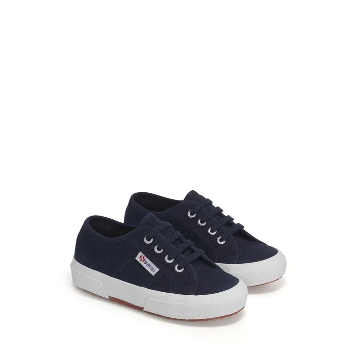 Kids Kid Unisex 2750JCOT CLASSIC Sneaker NAVYFWHITE Superga Children