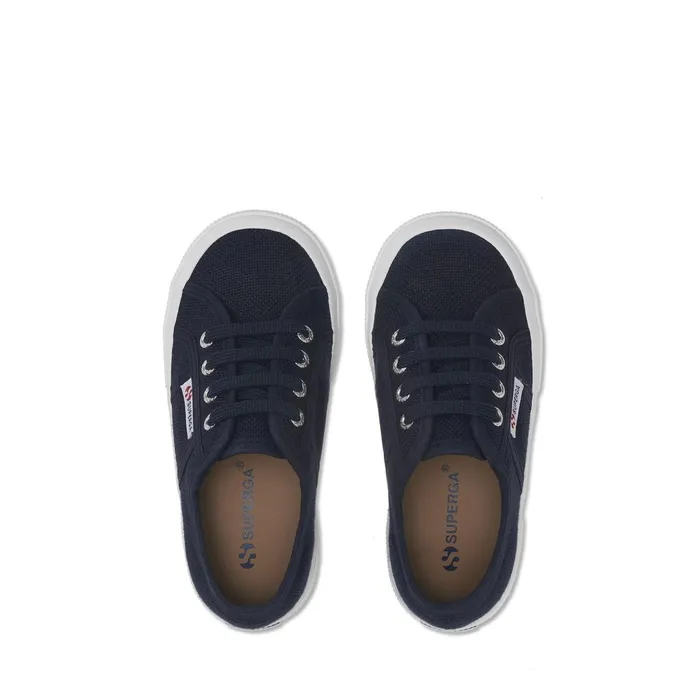 Kids Kid Unisex 2750JCOT CLASSIC Sneaker NAVYFWHITE Superga Children