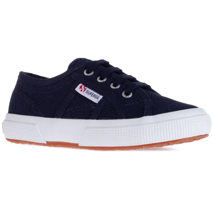 Kids Kid Unisex 2750JCOT CLASSIC Sneaker NAVYFWHITE Superga Children