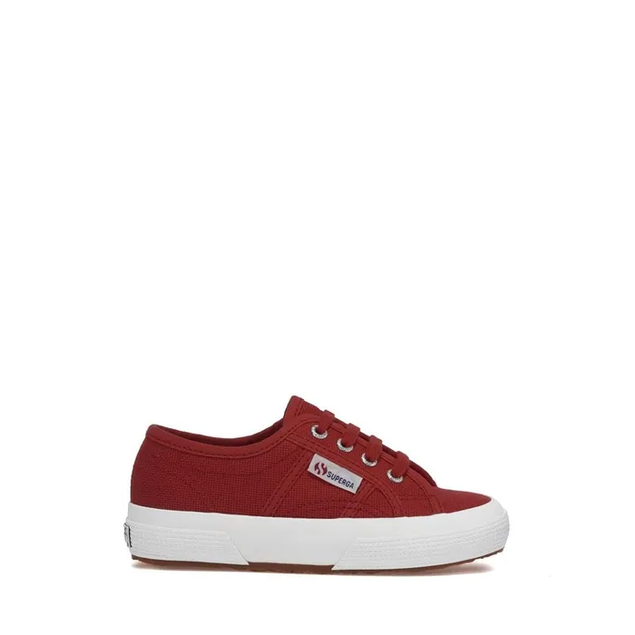 Kids Kid Unisex 2750JCOT CLASSIC Sneaker REDWHITE Superga Low Cut