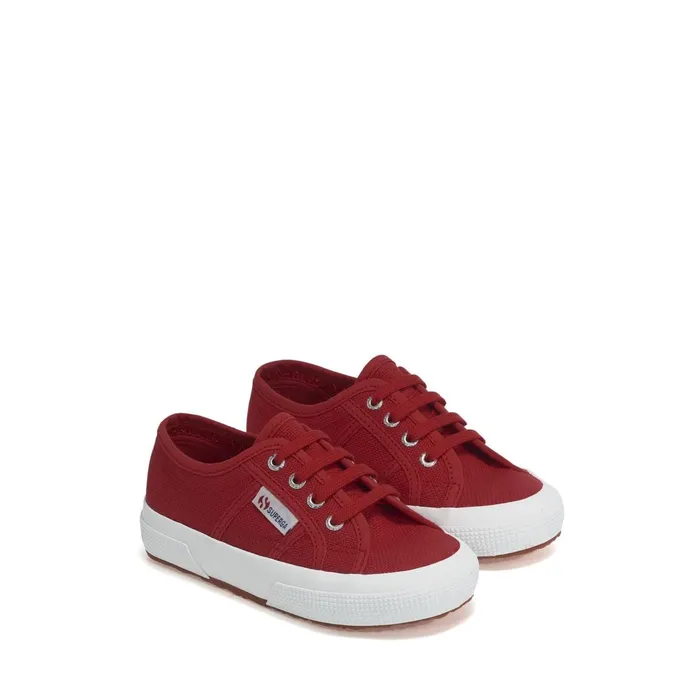 Kids Kid Unisex 2750JCOT CLASSIC Sneaker REDWHITE Superga Low Cut