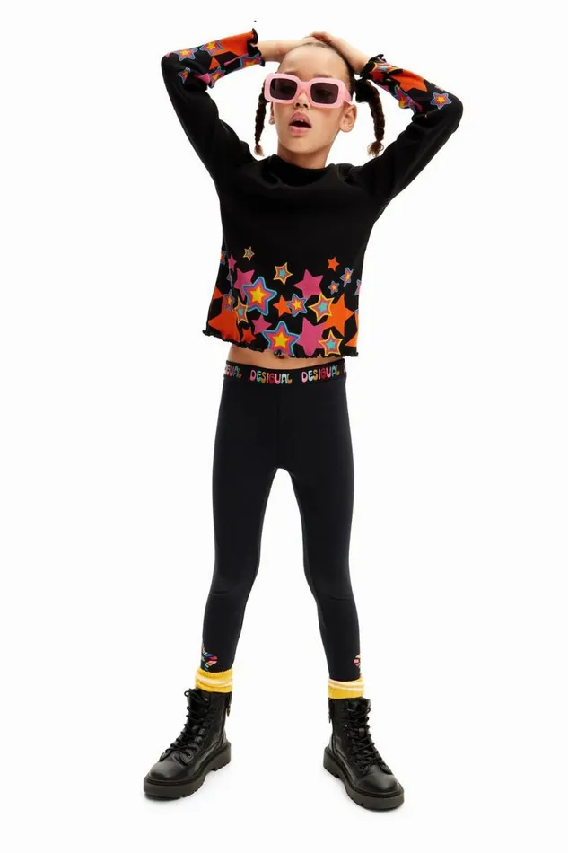 Kids Leggings Desigual Long Leggings