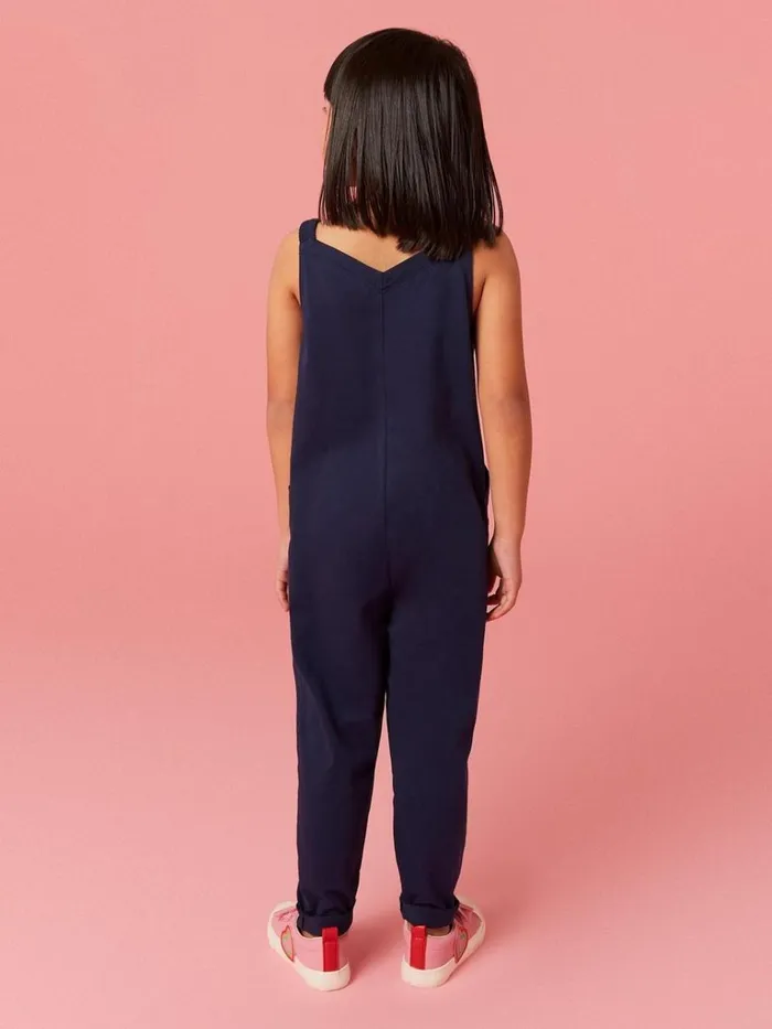 Kids PLAYSUITS White Stuff Mini Me Selina Jumpsuit Dark Navy Kids PLAYSUITS White Stuff Mini Me Selina Jumpsuit Dark Navy