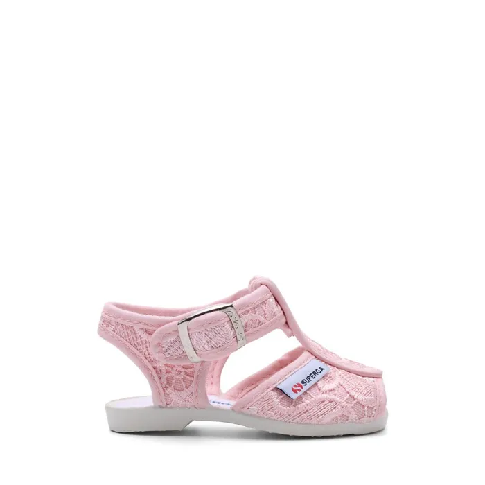 Kids Sandals Girl 1200macramej Sandal PINK ISHFAVORIO Superga Sandals