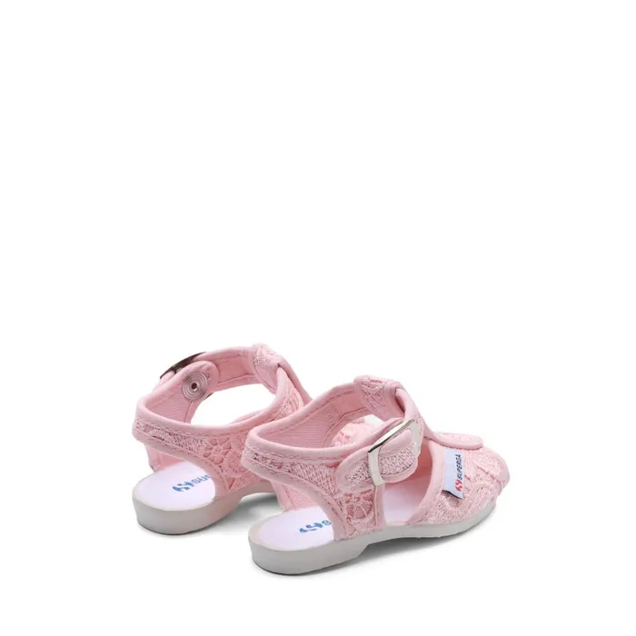 Kids Sandals Girl 1200macramej Sandal PINK ISHFAVORIO Superga Sandals