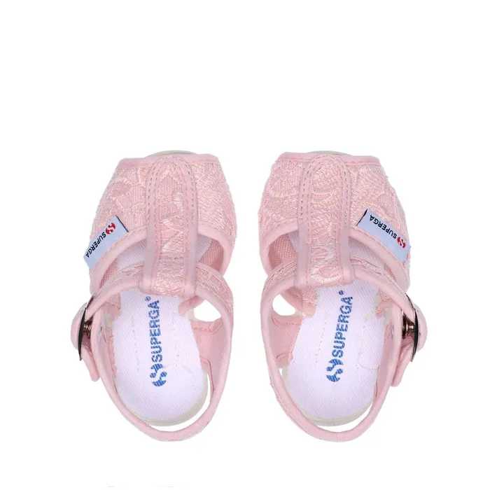 Kids Sandals Girl 1200macramej Sandal PINK ISHFAVORIO Superga Sandals
