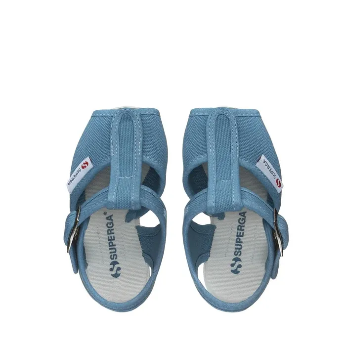 Kids Sandals Kid Unisex 1200COTJ Sandal BLUE LT CYANEUSFAVORIO Superga Children