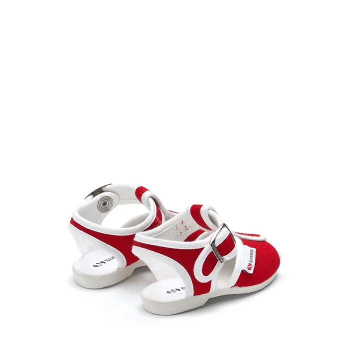 Kids Sandals Kid Unisex 1200COTJ Sandal RED Superga Children
