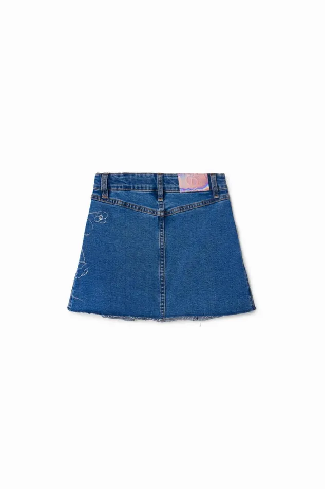 Kids Skirts And Trousers Desigual Minnie Denim Miniskirt