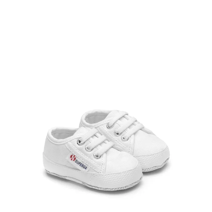 Kids Sneakers Kid Unisex 4006 BABY Low Cut WHITE Superga Low Cut