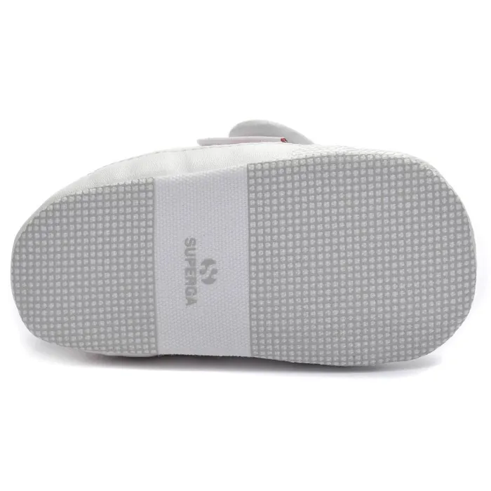 Kids Sneakers Kid Unisex 4006 BABY STRAP Low Cut WHITE Superga Newborns