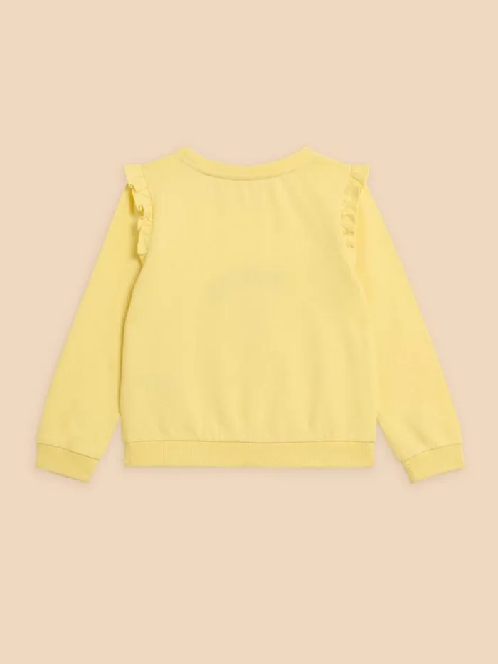 Kids SWEATS White Stuff Lemon Sweat Bright Yellow Kids SWEATS White Stuff Lemon Sweat Bright Yellow