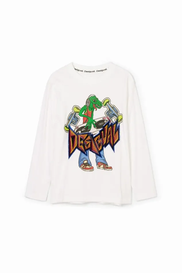 Kids Tshirts And Shirts Desigual Dinosaur Print Tshirt