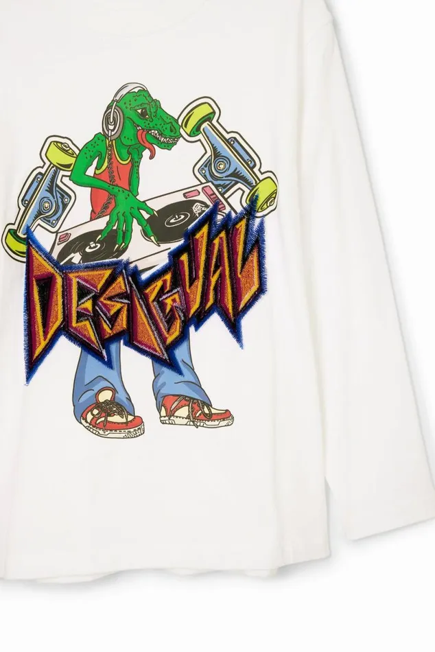 Kids Tshirts And Shirts Desigual Dinosaur Print Tshirt