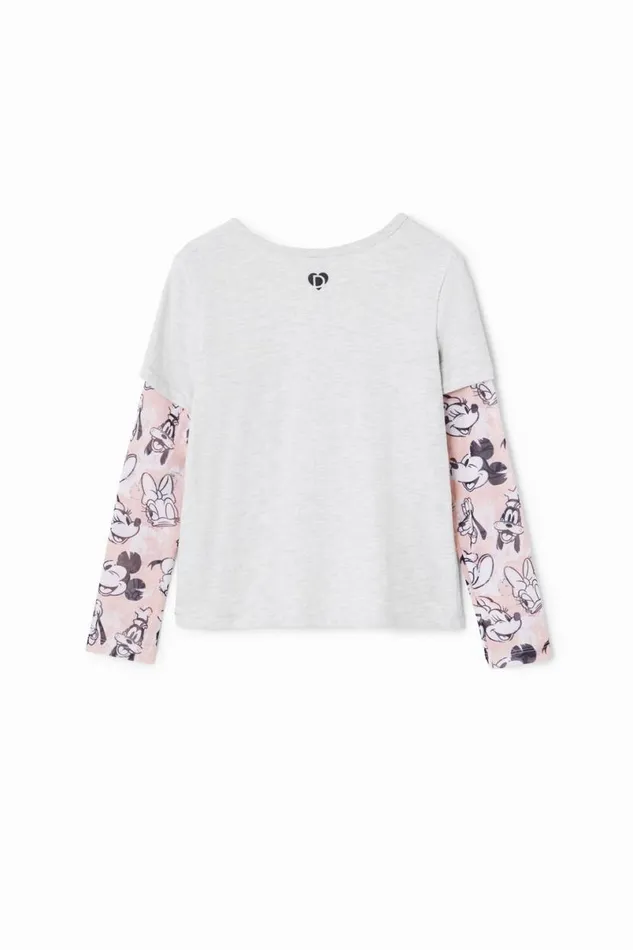 Kids Tshirts And Shirts Desigual Double Sleeve Daisy TShirt