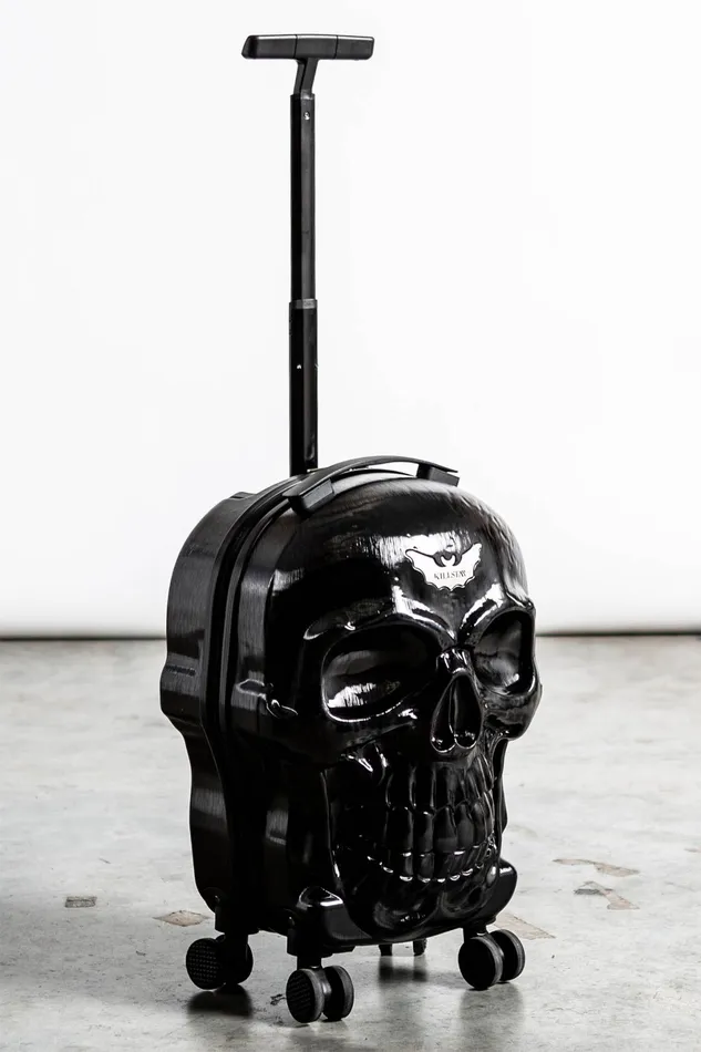 Killstar Accessories Men Tomb Travel Suitcase