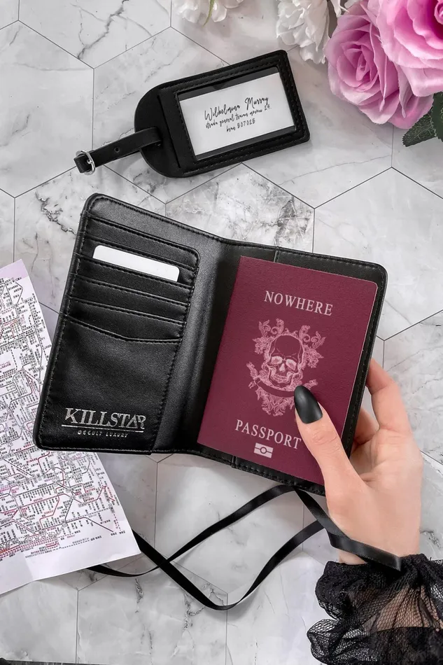 Killstar Bags Travel Bags Women Danse Macabre Travel Set