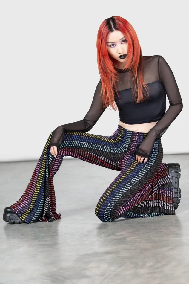 Killstar Basics Women Ghoul Sweat Crop Top