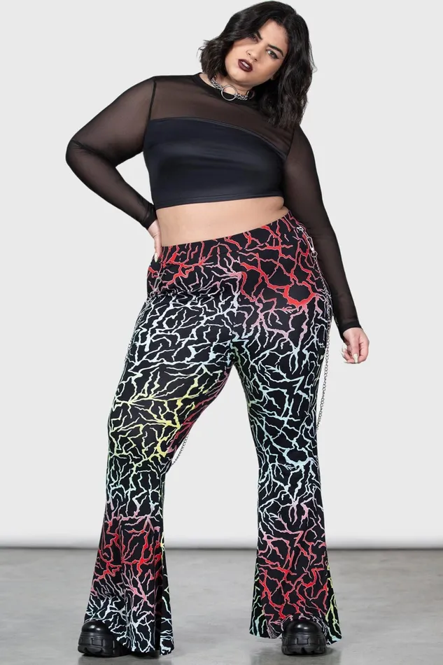 Killstar Basics Women Ghoul Sweat Crop Top