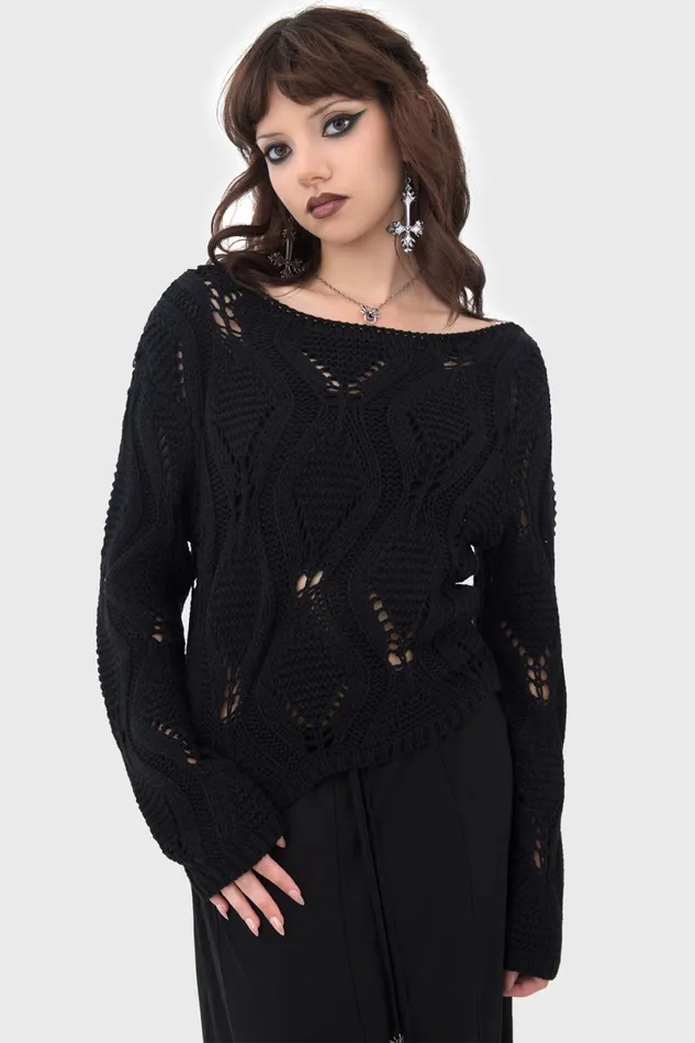 Killstar Basics Women Nebula Riot Sweater