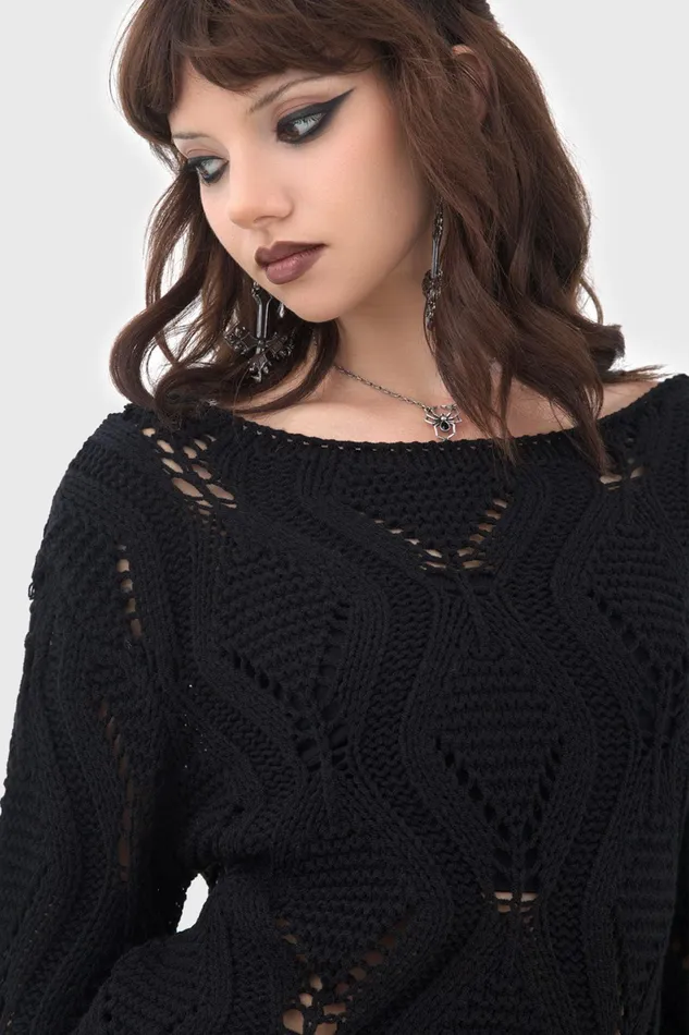 Killstar Basics Women Nebula Riot Sweater