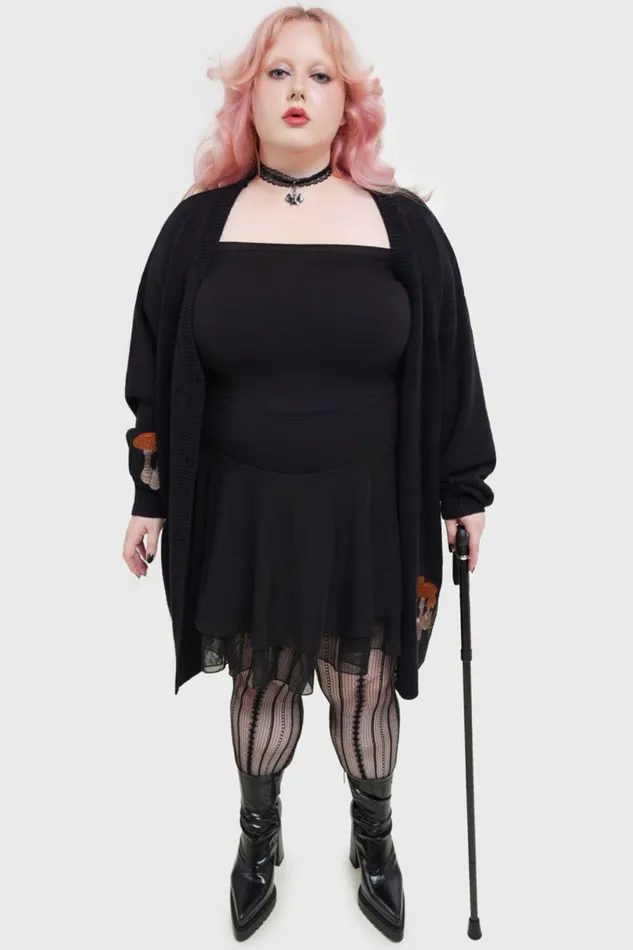 Killstar Basics Women Shroom Cardigan