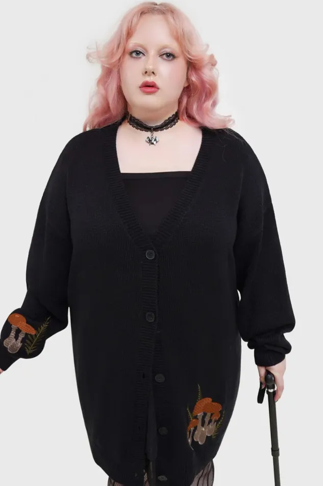 Killstar Basics Women Shroom Cardigan