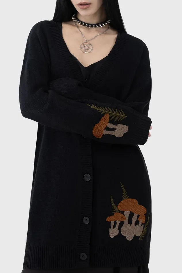 Killstar Basics Women Shroom Cardigan