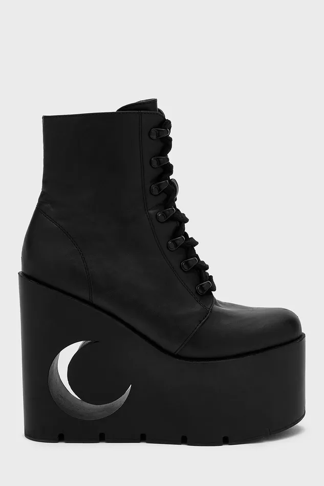 Killstar Boots Women Crescent Boots
