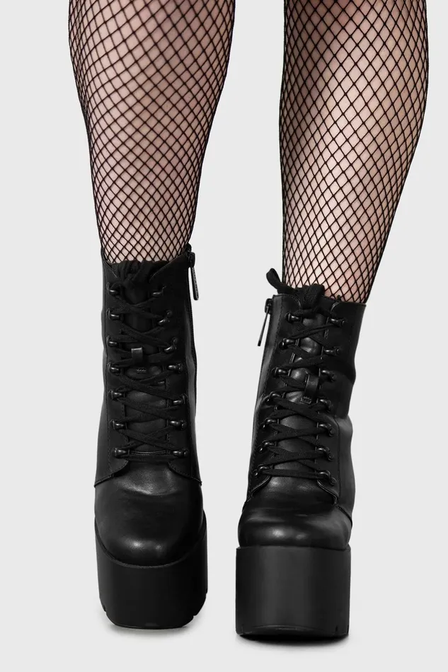 Killstar Boots Women Crescent Boots