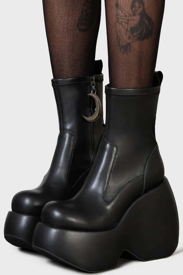 Killstar Boots Women Ruins And Remains Boots