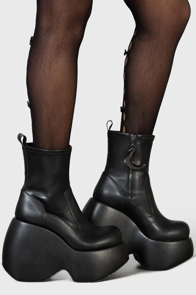 Killstar Boots Women Ruins And Remains Boots