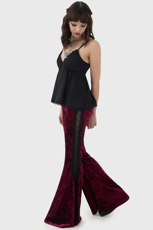 Killstar Flares Women Laced Death Flares