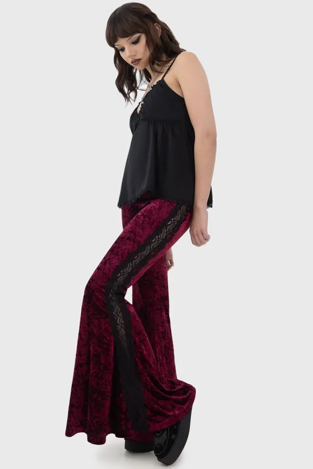 Killstar Flares Women Laced Death Flares
