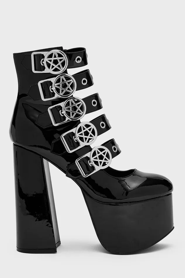 Killstar Heels Women Panic Platform Shoes