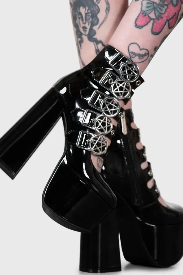 Killstar Heels Women Panic Platform Shoes
